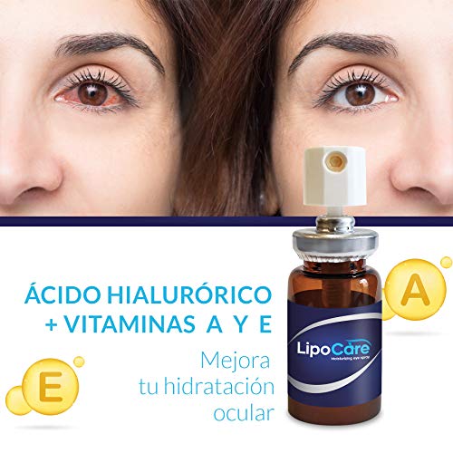 Humectante Spray Para Parpados Ocular Liposomado Ojos Secos - Hidratante Dry-Eyes Antiedad Tonificante Antiarrugas Irritación Ocular 10 ml