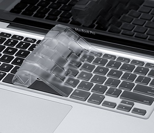 i-Buy Delgada película transparente de TPU Material de teclado para el MacBook Air&Pro de 13&15 pulgadas[teclado Europea]