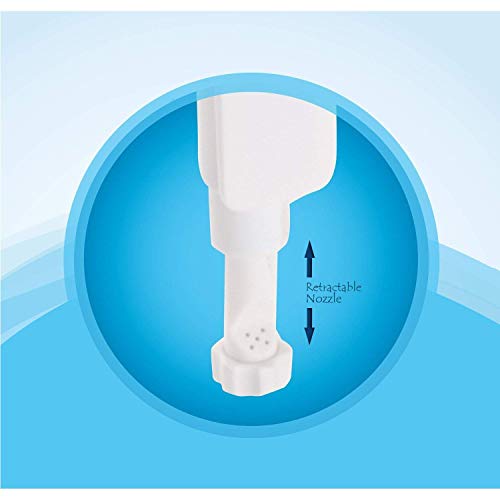 IBAMA Bidés, Toilet Seat Bidet Bidé de asiento de inodoro con boquilla doble, boquilla autolimpiante, accesorio WC bidet mecánico no eléctrico de agua dulce