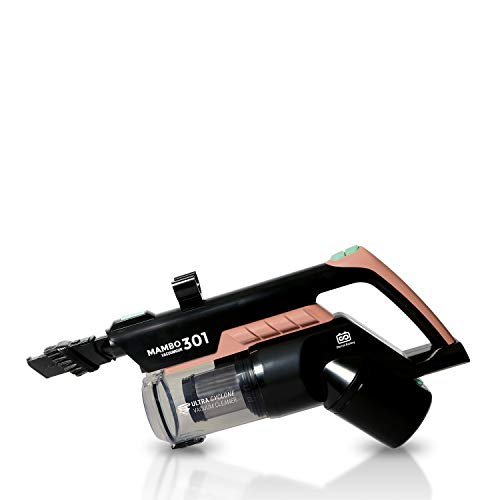 IKOHS MAMBO VG301 - Aspiradora vertical sin Cable 3 en 1, Aspirador escoba y de mano sin bolsa, portátil para hogar, con Filtro HEPA, Batería 25,9V, deposito con 600ml, multifuncional, muy silencioso
