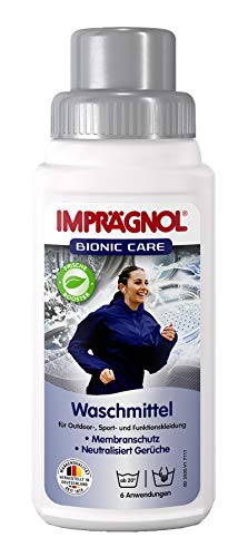 Imprägnol Detergente Ropa Bionic: Limpieza Profesional en Líquido para la Ropa para Todos Climas - Sin PFC, 250ml