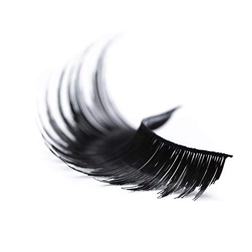 Imstyle Pestañas Postizas Negra, Super Larga Denso Grueso y Dramatica, Para Mujer Drag Queen Show Cosplay Party Disfraces Manquillaje