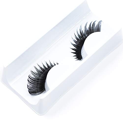 Imstyle Pestañas Postizas Negra, Super Larga Denso Grueso y Dramatica, Para Mujer Drag Queen Show Cosplay Party Disfraces Manquillaje