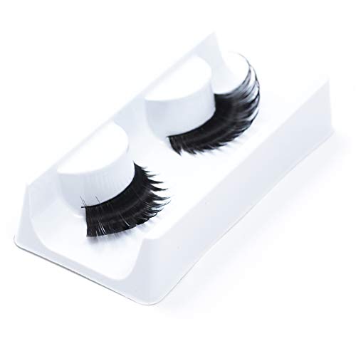 Imstyle Pestañas Postizas Negra, Super Larga Denso Grueso y Dramatica, Para Mujer Drag Queen Show Cosplay Party Disfraces Manquillaje