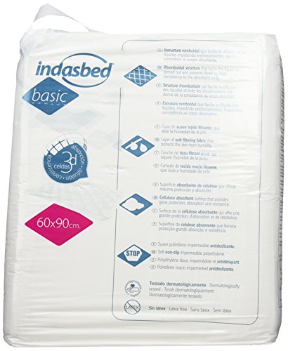 Indasbed Basic Protector Cama, 60 x 90 cm - 20 Protectores