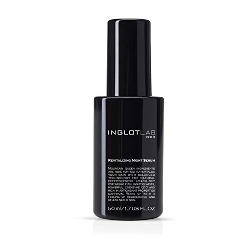 Inglot, Suero y Líquido Nocturno Facial, 50 ml