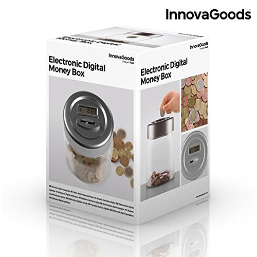 InnovaGoods- Hucha electrónica Digital (IGS IG115021)