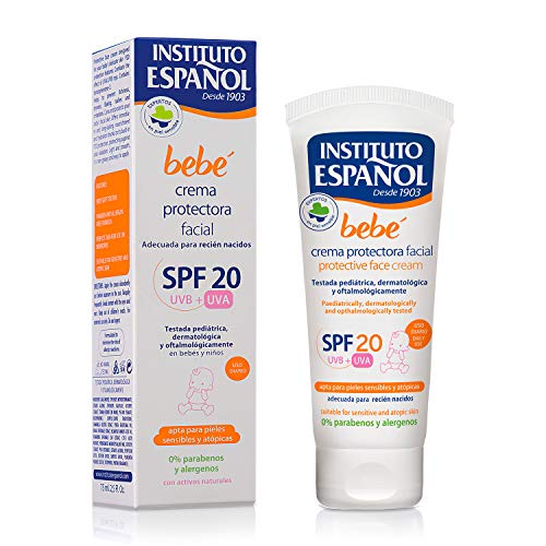 Instituto Español Crema Protecctora Solar Facial para Bebé SPF20 - Instituto Español 75 ML