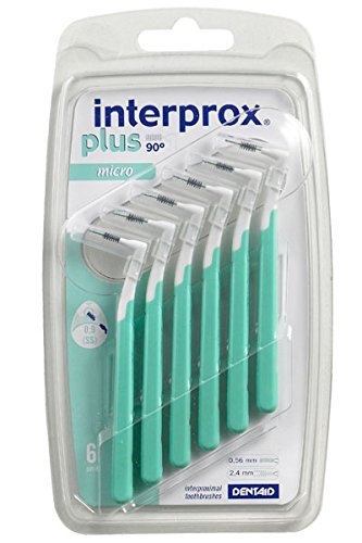 Interprox plus Cepillos interdentales verde micro 3 x 6 piezas