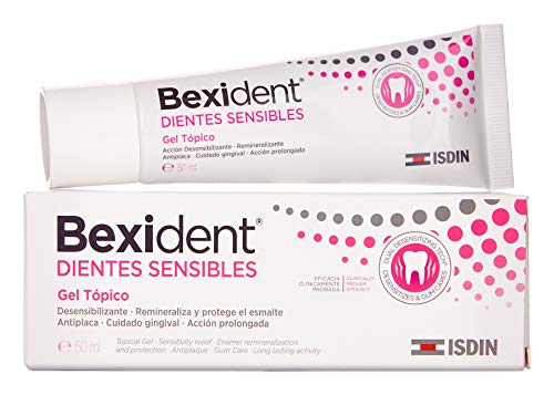 Isdin Bexident Dientes Sensibles Gel Tópico, Solución rápida y prolongada para la hipersensibilidad dental 1 x 50 ml