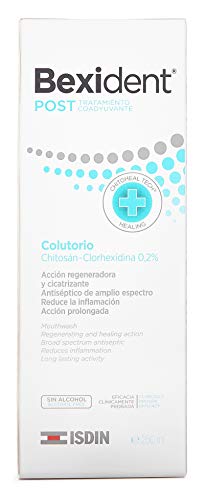 Isdin Bexident Post Tratamiento Coadyuvante Colutorio, Acelera la Recuperación Post-Intervención1 x 250 ml