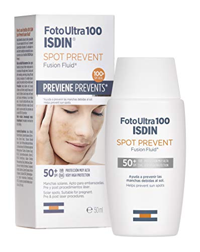 ISDIN Foto Ultra 100 Spot Prevent Fotoprotector Facial Fluido (SPF 50+) - 50 ml.