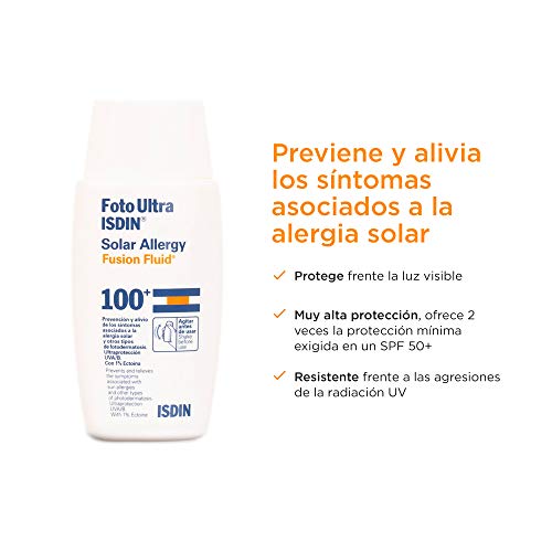 ISDIN Foto Ultra Solar Allergy (SPF100+) - 50 ml.