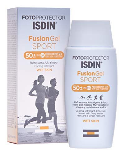 ISDIN - Fotoprotector Fusion Gel SPORT SPF 50+ - Protector solar Corporal, 100 ml