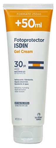 ISDIN Gel Cream Crema Solar Corporal Refrescante E Hidratante (SPF 30) - 250 ml.
