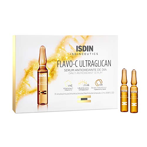 ISDIN Isdinceutics Flavo-C Ultraglican Serum Antioxidante Con Vitamina C Y Proteoglicanos (30 x 2 ml.)