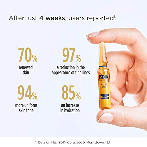 Isdin Isdinceutics Tratamiento Antimanchas Pigment Expert + Night peel | Serum Corrector Despigmentante Facial y Peeling Exfoliante de Noche Monodosis 10 + 10 x 2ml. (690015174)
