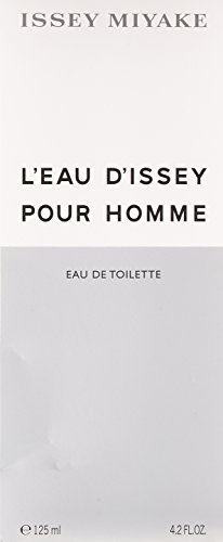 Issey Miyake - L'Eau D'Issey pour Homme - Agua De Tocador Vaporizador, 125 ml
