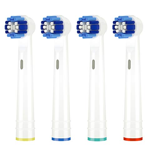 ITECHNIK Recambios Cepillo Compatible Oral b,cabezales de repuesto Compatible eléctrico Pro 700 Pro 5000 Pro 6500, 4 Precision EB20,4 Floss EB25,4 Cross EB50,4 White clean EB18