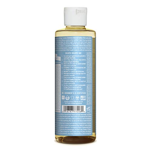 Jabón de castilla Dr. Bronner. Jabón de castilla con ingredientes orgánicos, 236 ml