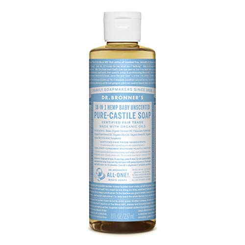 Jabón de castilla Dr. Bronner. Jabón de castilla con ingredientes orgánicos, 236 ml