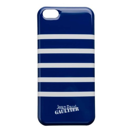 Jean Paul Gaultier JP259657 - Cubierta para Apple iPhone 5C, azul/blanco