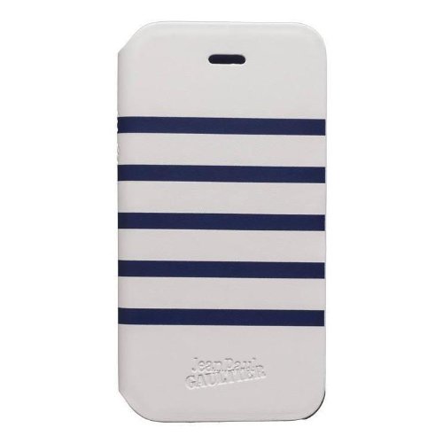 Jean Paul Gaultier JP259831 - Carcasa folio para Apple iPhone 5C, blanco/azul