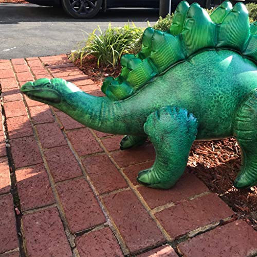 Jet Creations - Estegosaurio Inflable de 46 Pulgadas de Largo (Verde), Multi (DI-STE2)