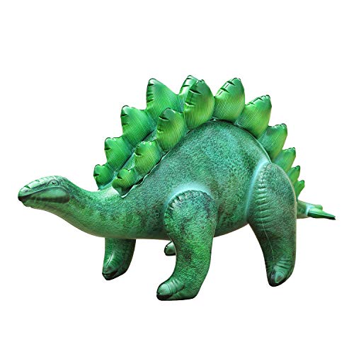 Jet Creations - Estegosaurio Inflable de 46 Pulgadas de Largo (Verde), Multi (DI-STE2)