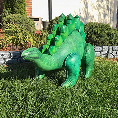 Jet Creations - Estegosaurio Inflable de 46 Pulgadas de Largo (Verde), Multi (DI-STE2)