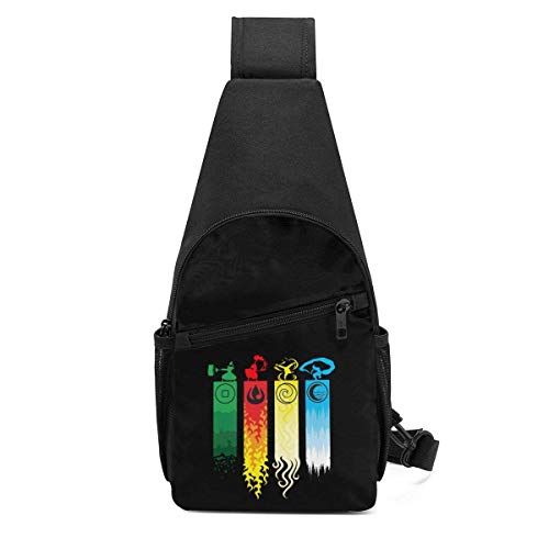 JHUIK Avatar The Last Legend Airbender of Korra Aang Pechera Bolso bandolera, Mochila de hombro Mochila bandolera Riñonera