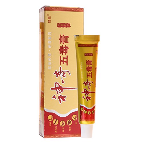 JIACUO Psoriasis Corporal Dermatitis Eczema Problemas de la Piel Crema de Hierbas Chinas Ungüento Nuevo