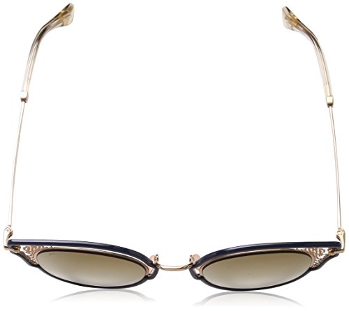 Jimmy Choo DHELIA/S JL KY2 Gafas de sol, Azul (Bluette Gold/Bw Black Brown), 48 para Mujer
