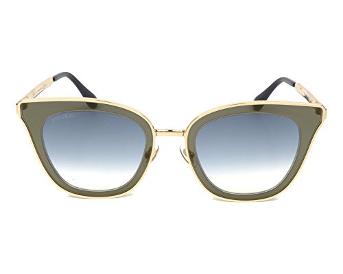 Jimmy Choo Lory/S FQ Gafas, BLUEE GOLD/GY GREY, 49 Mujeres