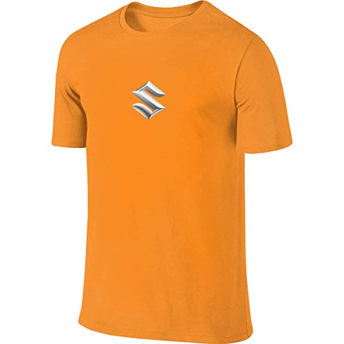 Jingliwang Casual Tops Tees Hombre Cool Tees Suzuki Logo Camiseta