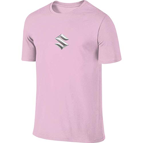 Jingliwang Casual Tops Tees Hombre Cool Tees Suzuki Logo Camiseta