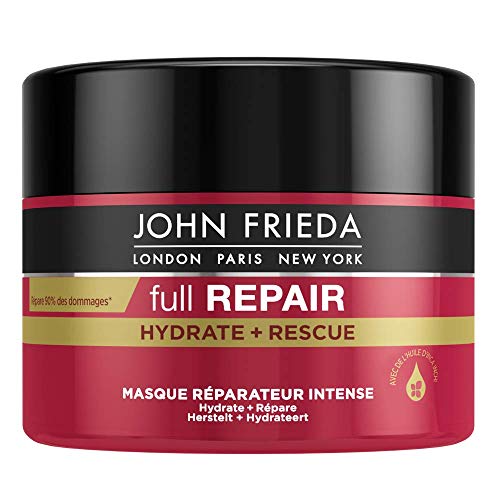 John Frieda Full Repair máscara reparadora intensa hidratación + reparación para cabello dañado 250 ml