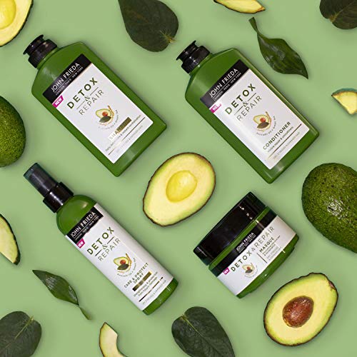 John Frieda Mascarilla Detox 250ml | Tratamiento Hidratante | Pelo Dañado y Seco | Reparador