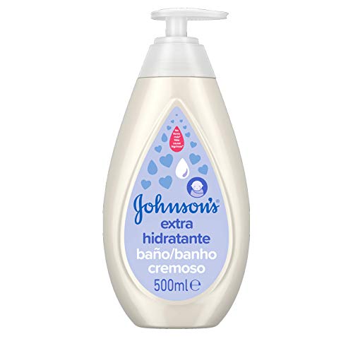 Johnson's Baby - Baño Cremoso Extra Hidratante, 3 x 500 ml