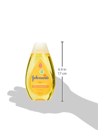 Johnson's Baby Champú Clásico, Pelo Suave, Brillante e Hidratado, 300 ml