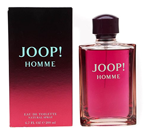 JOOP para hombre con estampado DE HOMME agua DE perfume placa para puerta aerosol para manchas en paredes 200 ML - DE en el centro sin sellar, ligeramente flexible o dañado DE caja DE