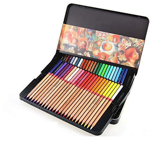 Juego de lápices de 24/36/48/72/100 colores lapices de colores profesionales lápices de colores para colorear juego de lápices al por mayor-72 colores