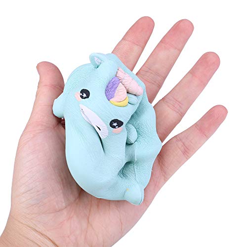 Juguete Estrés Alivio,JiaMeng Squishies Adorable Animals Slow Lising Cream Squeeze Perfumados Juguetes para aliviar el estrés para niños niños Adultos