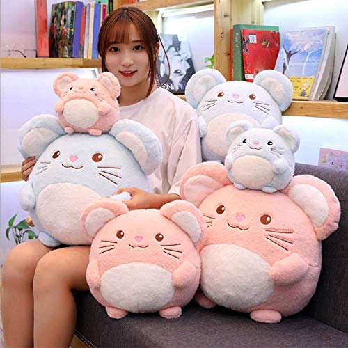 Junsansir Almohada de ratón simulada Linda Muñeca de Felpa súper Suave Muñeca de Rata de Peluche Mascota de Juguete Animal 20cm/30cm/40cm,30cm