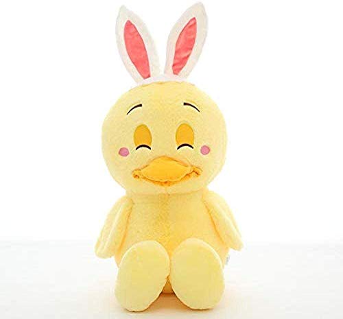 Junsansir Figura de Conejo 35cm Ojos Ciegos Almohada Regalos para niños Regalos de cumpleaños Adecuado para bebés Muñecas portátiles Juguetes cómodos