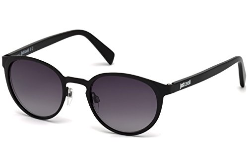 Just Cavalli - JC742S, Geométrico, metal, hombre, BLACK/GREY SHADED(01B P), 49/20/140