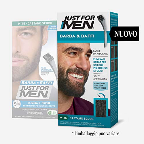 Just for Men® - Bigote y Barba M45 - Castano Scuro