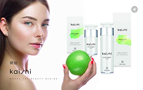 Kaishi - Crema de células madre de manzana Swiss Apple para restaurar y proteger las células de la piel dañadas por el envejecimiento, 50 ml