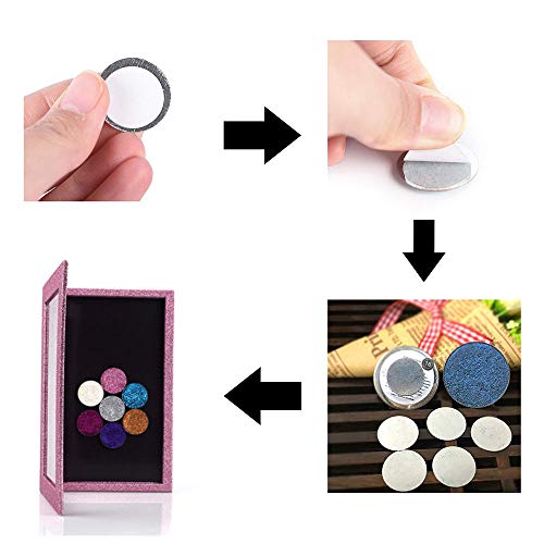 Kalolary Paleta de maquillaje magnético vacío, Make up organizador de sombra de ojos paleta Set de belleza DIY Maquillaje Herramienta