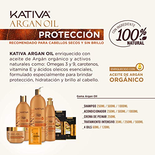 KATIVA Argan Oil Champú - 1000 ml (C0808403)